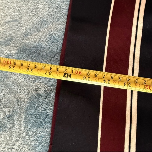 Tommy Hilfiger Striped Cold Shoulder Midi Dress - Picture 7 of 8